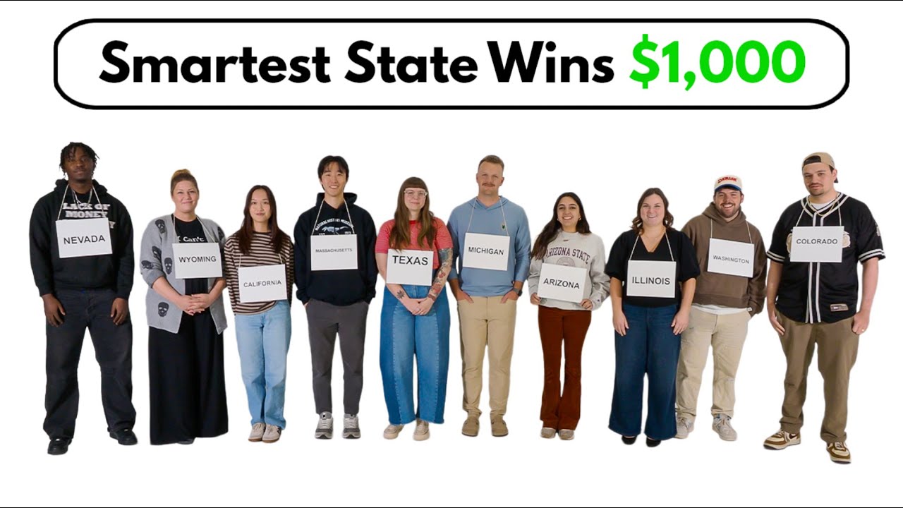 10 States vs General Knowledge Quiz