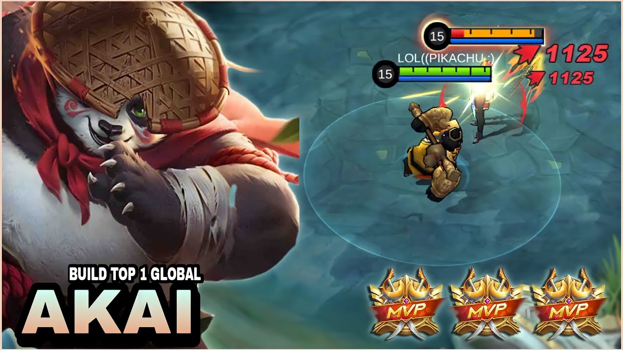 AKAI BEST BUILD 2022 | HYPER AKAI | BUILD TOP 1 GLOBAL AKAI | MLBB