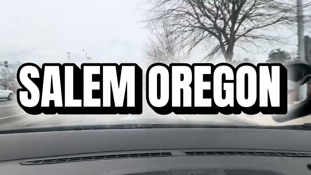 Driving Through Salem Oregon – Real Street View