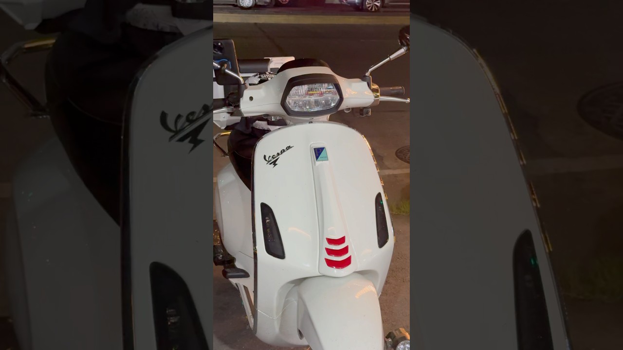 Vespa Primavera 150 Pearl White #scooter #vespa #150cc #shoei #shoeiz8 #brembo #yss #cebu