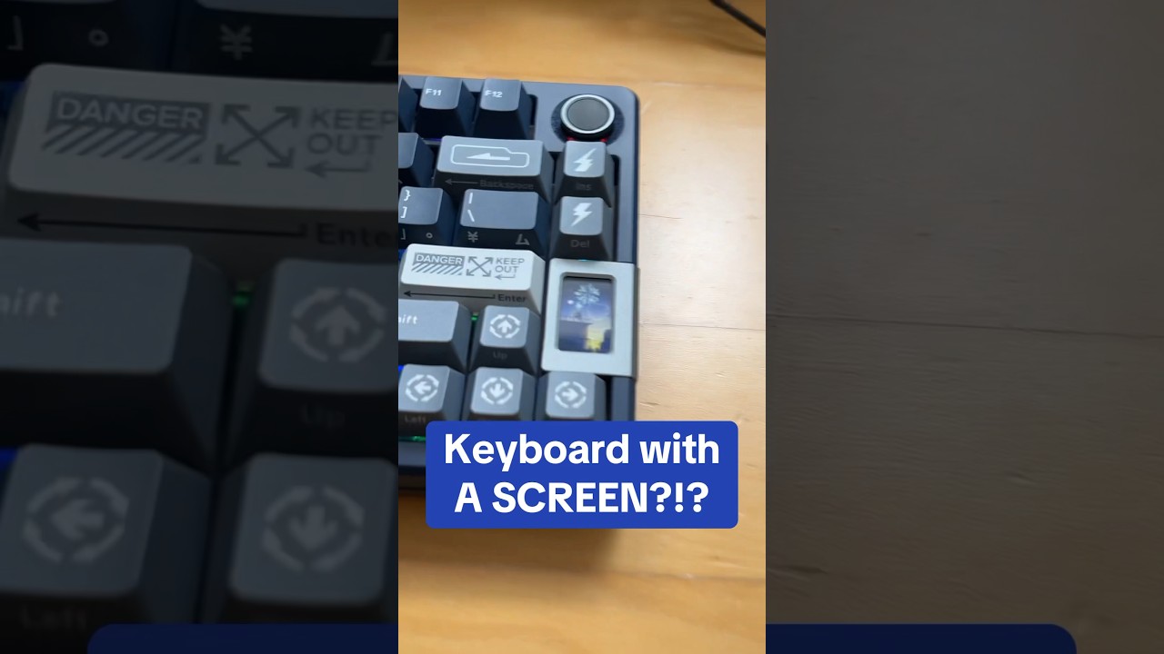 OLED screen on a Keyboard? 