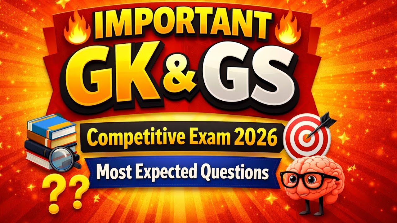 Important GK GS Questions for UPSC SSC Railway | Dr Priyadarshi Classes