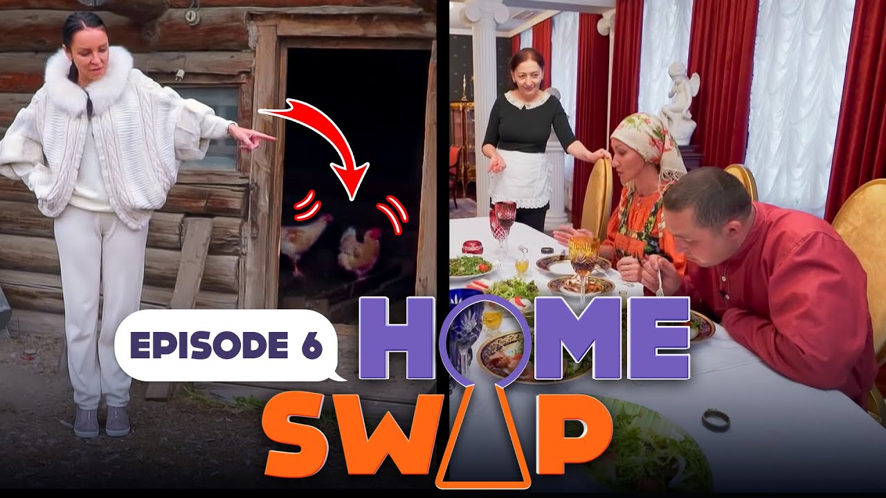 HOUSE SWAP | Episode 6 | FROM THE HUT TO &euro; 10 000 000 💸 HOME