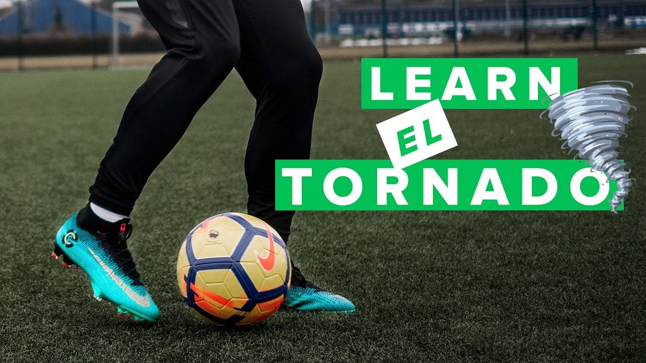 LEARN EL TORNADO - the famous CR7 football skill from FIFA 18