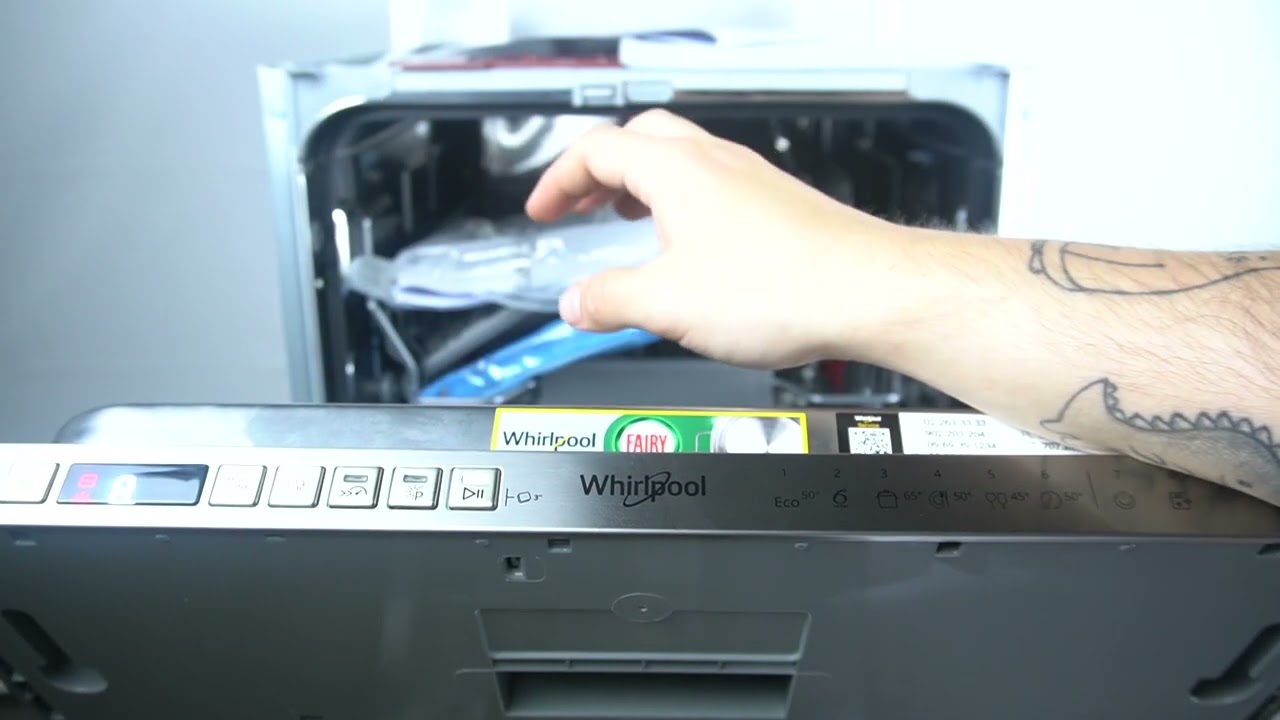 Посудомоечная машина Whirlpool - Как выполнить функцию самоочистки? | Цикл самоочистки | FFT D 9X3SB