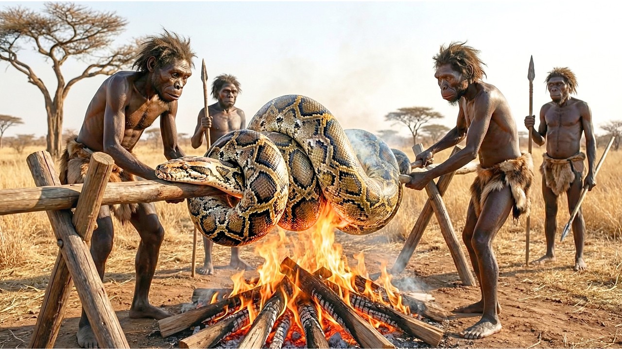 Prehistoric Survival Story | Giant Python Becomes the Feast After Deadly Hunt