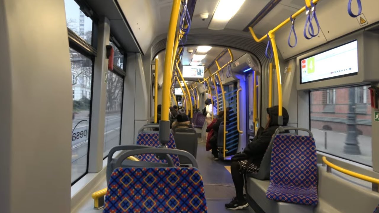 A Ride with Pesa Tram in Bydgoszcz, Poland 🚋4 from Chodkiewicza Paderewskiego to Rondo Fordońskie