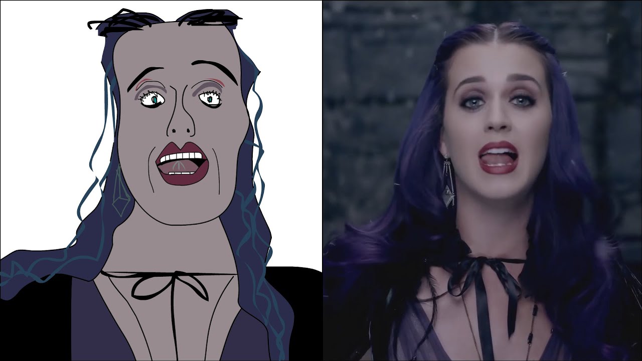 POP DRAWING MEME #130 | KATY PERRY - WIDE AWAKE | Ruby Fun