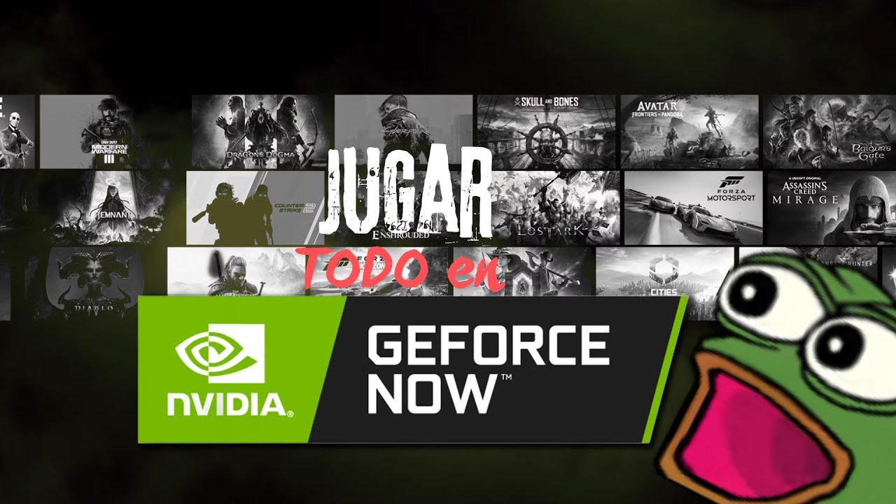 Nuevo m&eacute;todo para jugar todos los juegos en Geforce now 💚✅ 2025