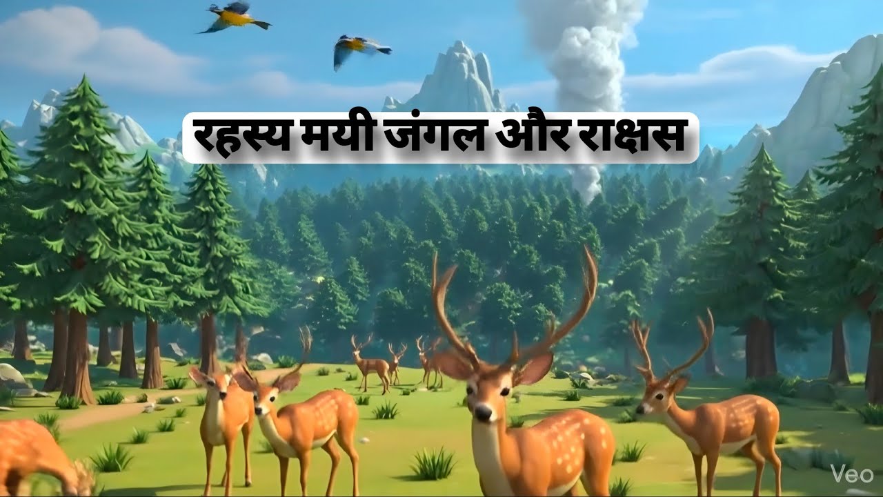 जादुई जंगल और भेड़िया 😮😱🤯 Hindi Story | Hindi Kahani | vip Stories | cartoon story