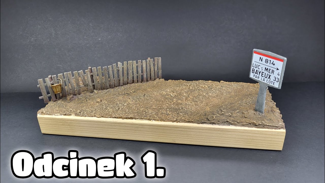 Podstawka pod model 1:35 - Jak to zrobiłem?🔨🤔 