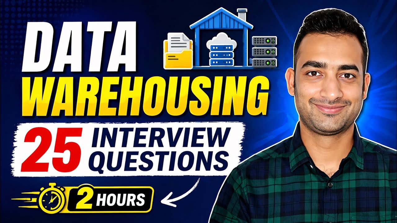 Last Minute Data Modeling and Warehousing Interview Prep Kit : Complete Revision in 2 Hours