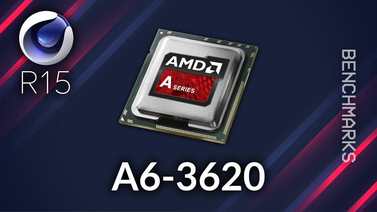 Cinebench R15 AMD A6-3620 2.2 GHz