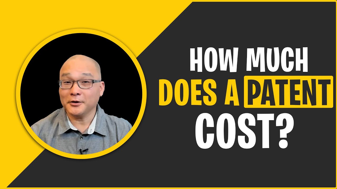 How much does a patent cost?