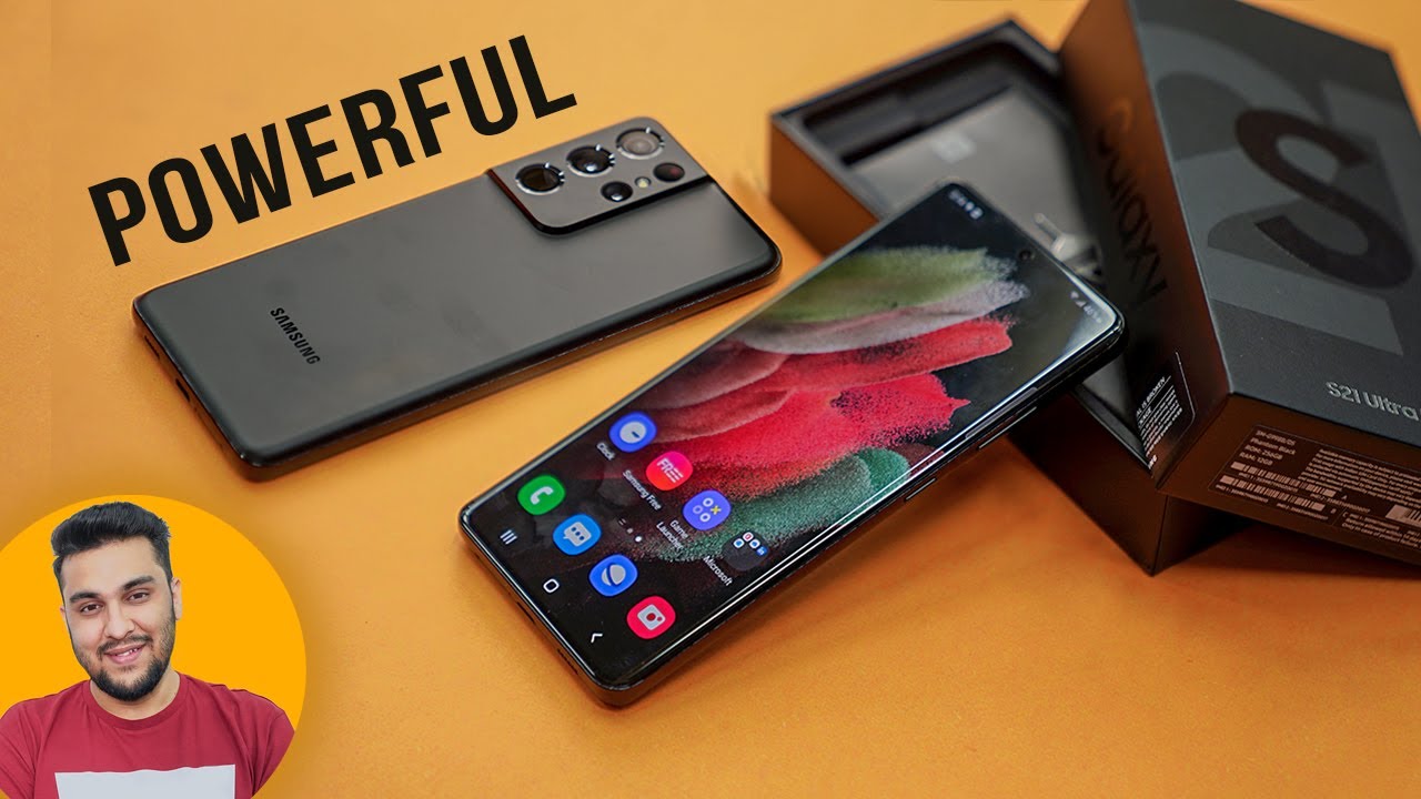 Samsung Galaxy S21 Ultra 5G Unboxing: BLACK Beauty!