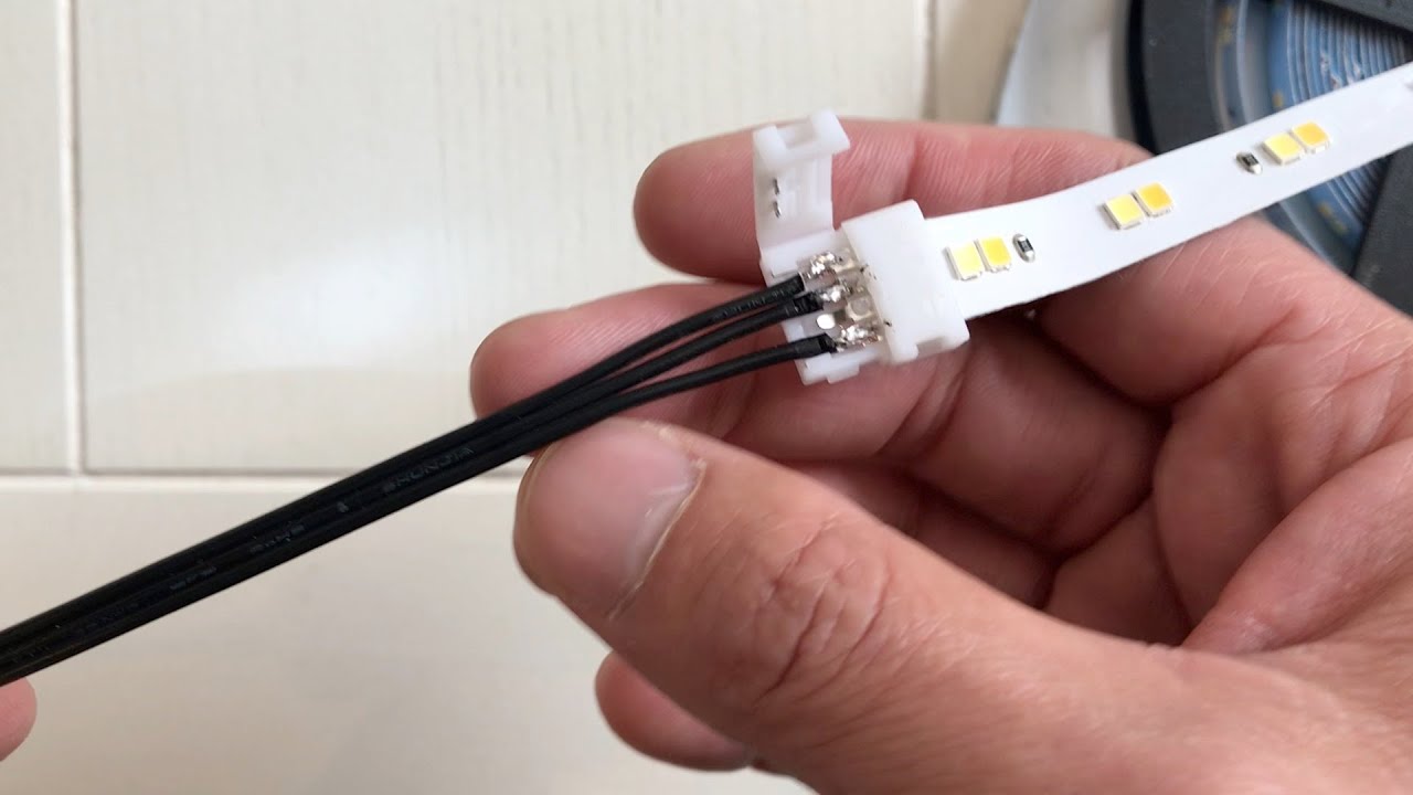 How to use remainder of Novostella LED light strip AFTER cutting it