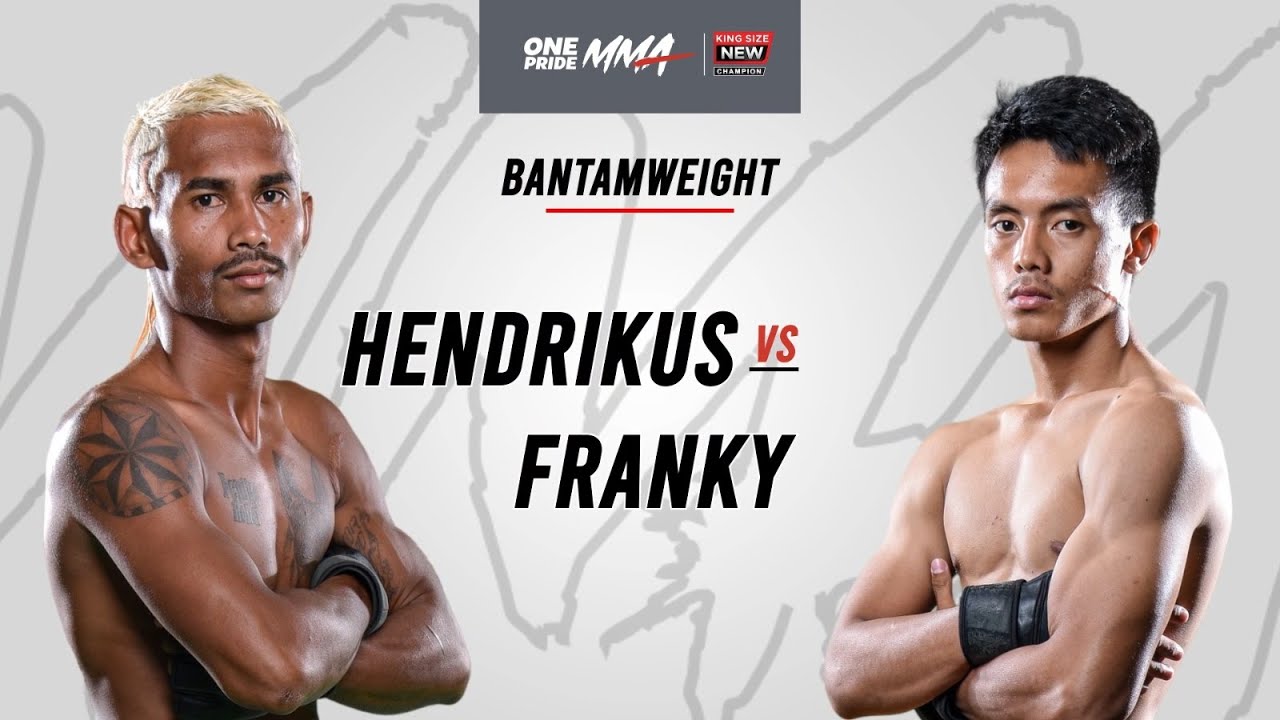 HENDRIKUS RAHAYAAN VS FRANKY  | FULL FIGHT ONE PRIDE MMA 78 KING SIZE NEW #3 JAKARTA