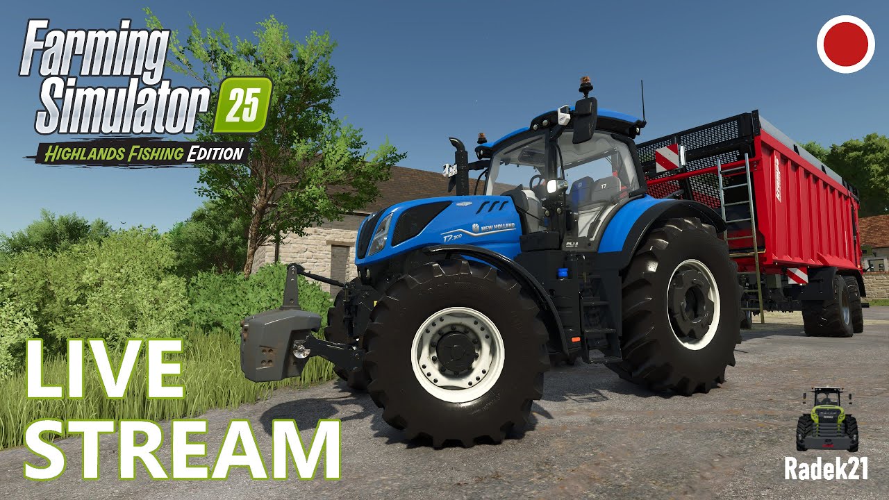 SKLIZEŇ NEPOČKÁ - Pichonnière Valley | LIVE STREAM | Farming Simulator 25 CZ/SK 🔴
