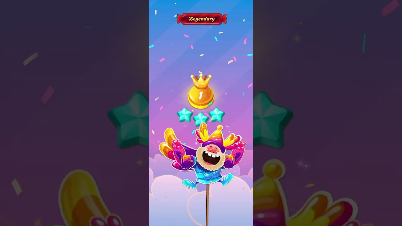 Candy Crush Saga Level 15886 ， 15887、15888、15889、15890 by Funny❣