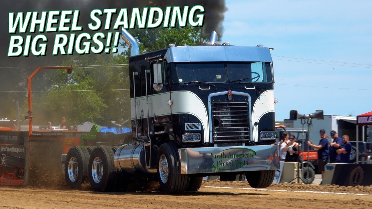 EPIC Big Rig Semi Pulling in Shipshewana, Indiana 2024!