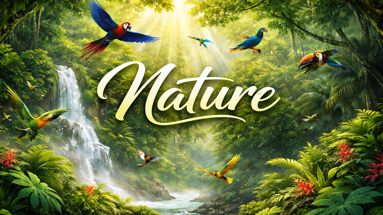 Beautiful Jungle Ambience 🌿 Deep Sleep Music & Forest Nature Sounds