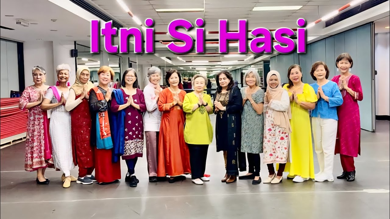 Itni Si Hasi linedance for Deepavali/Diwali. Choreo : MamaG (MY) 