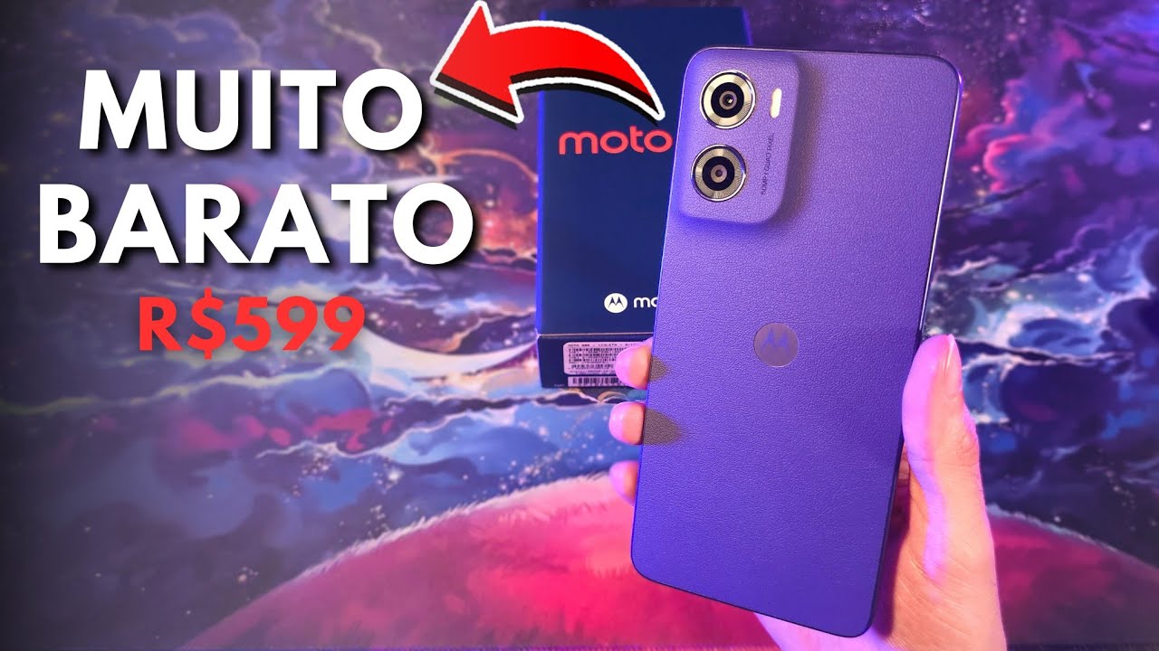 Conheça o Moto G05 - O celular mais barato da Motorola vale a pena?