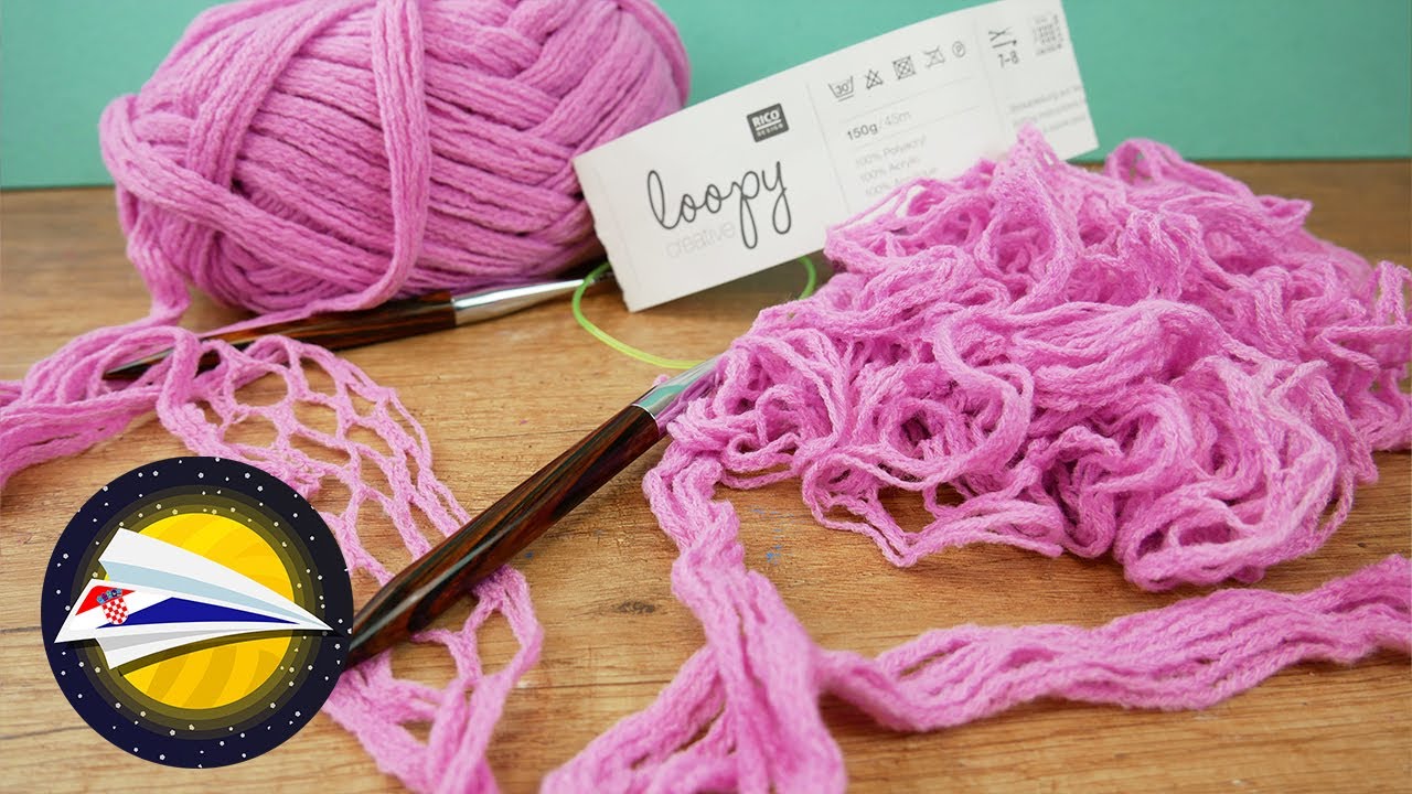 Kako plesti sa Loopy Creative vunicom? - uradi sam ideje