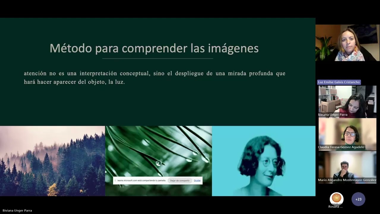 Sesión 02 Semillero Interdisciplinar Etty Hillesum, 02 de Marzo. Simone Weil y Etty Hillesum