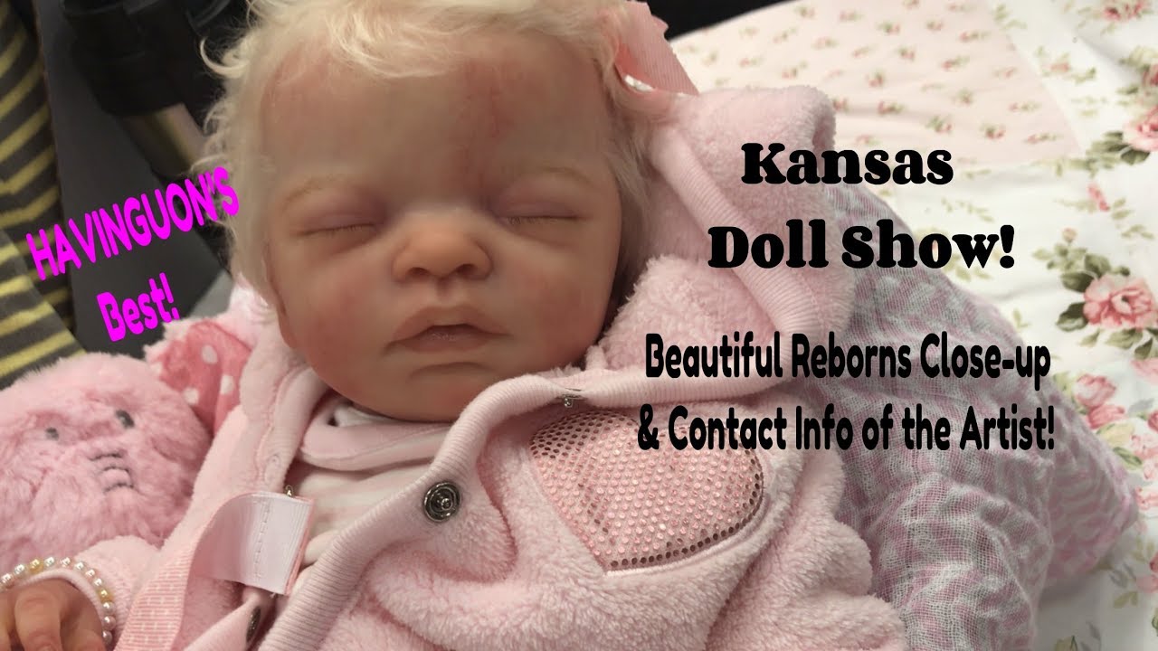 Kansas Doll Show! Beautiful Reborn Baby Dolls & Silicone Baby Dolls, Winners Too!