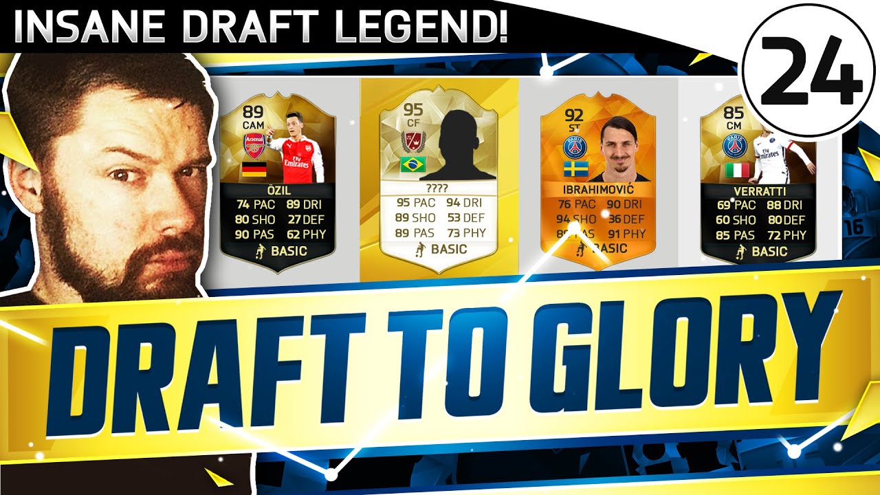 AMAZING LEGEND DRAFT! - FUT DRAFT TO GLORY #24 - FIFA 16 Ultimate Team