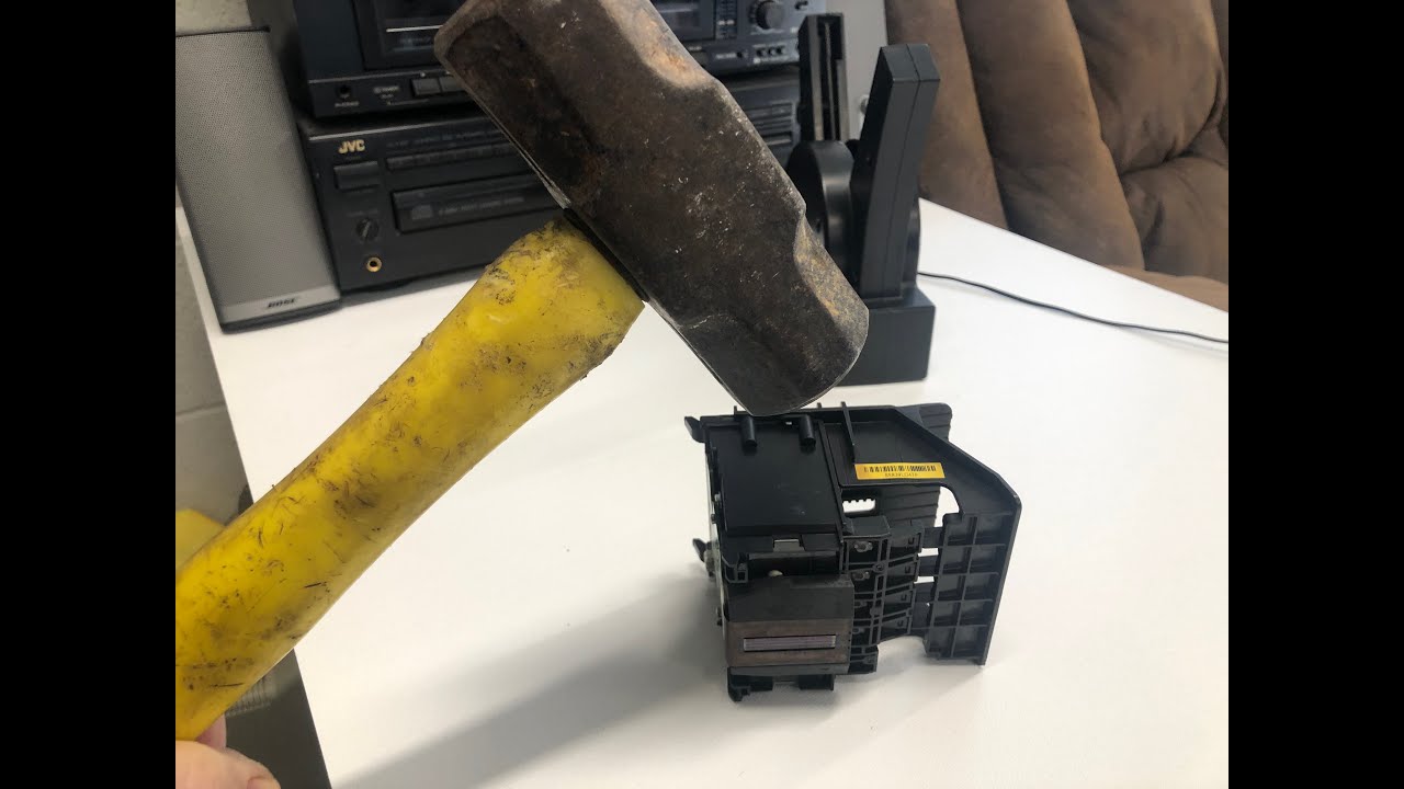 HP print head repair (AKA) FFS Don't buy cheap ink