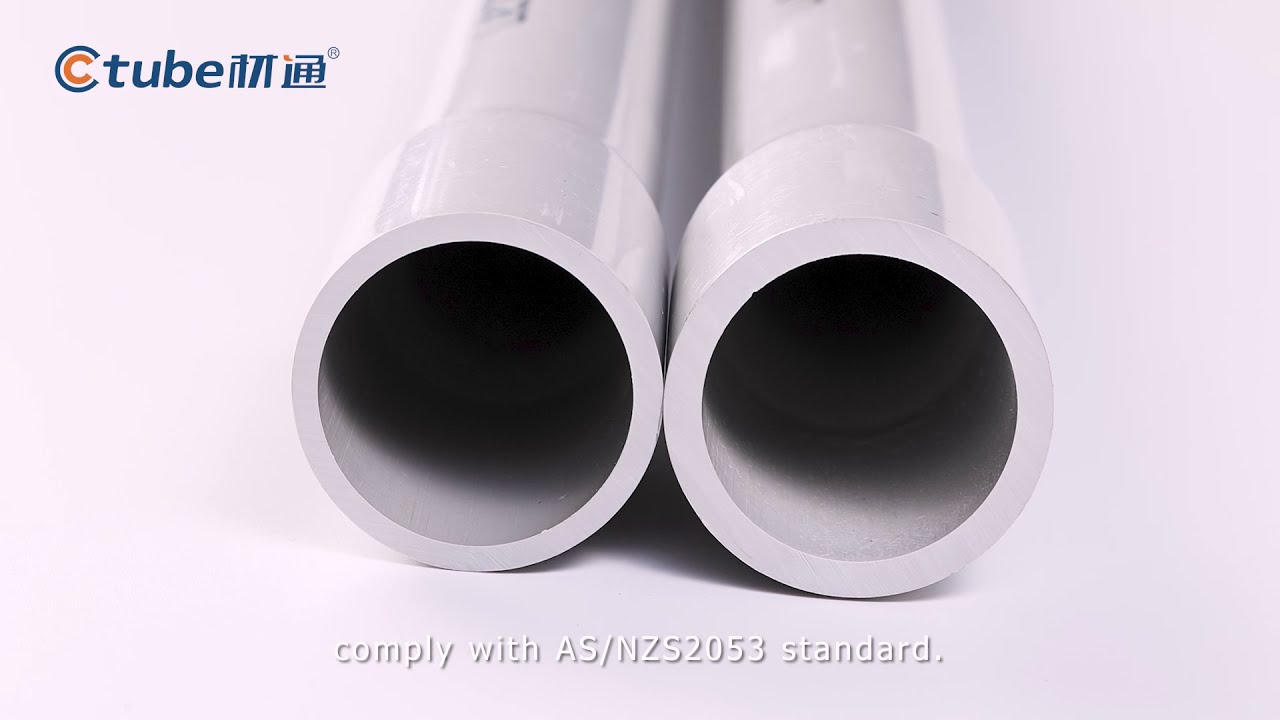 Ctube | UL 651 Schedule 40 Schedule 80 PVC Electrical Conduit Pipe