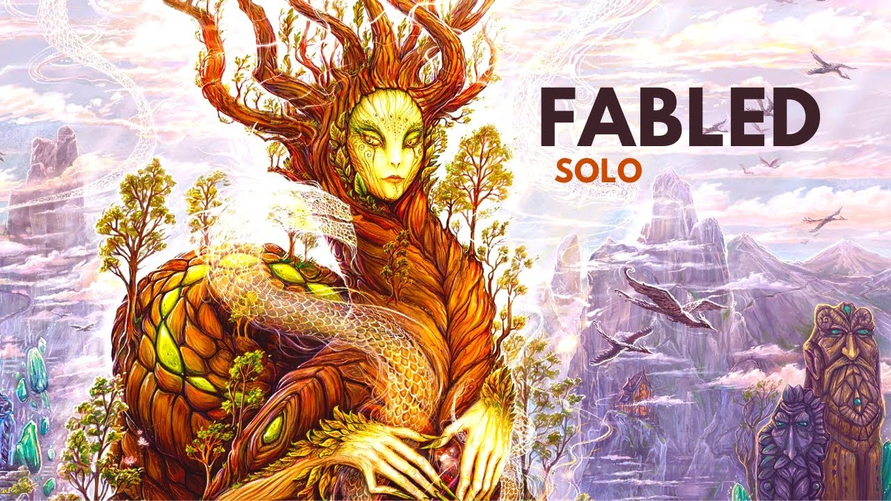Fabled: The Spirit Lands | Solo Board Game Tutorial and Playthrough