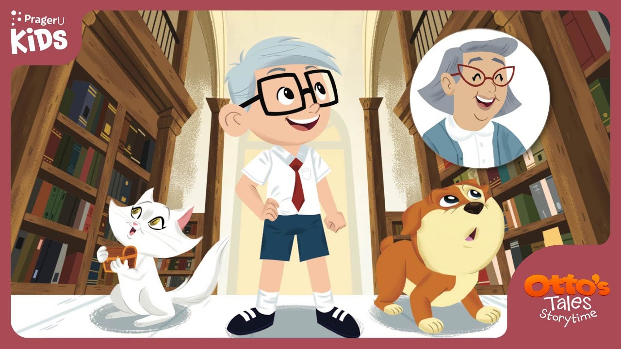 Otto's Tales: Let's Meet a Librarian | PragerU Kids
