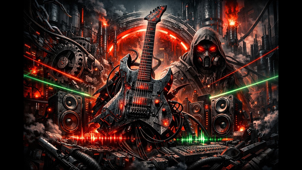 Мрачные Сказки - Кибер Церковь #музыка #cyberpunkmusic #metal