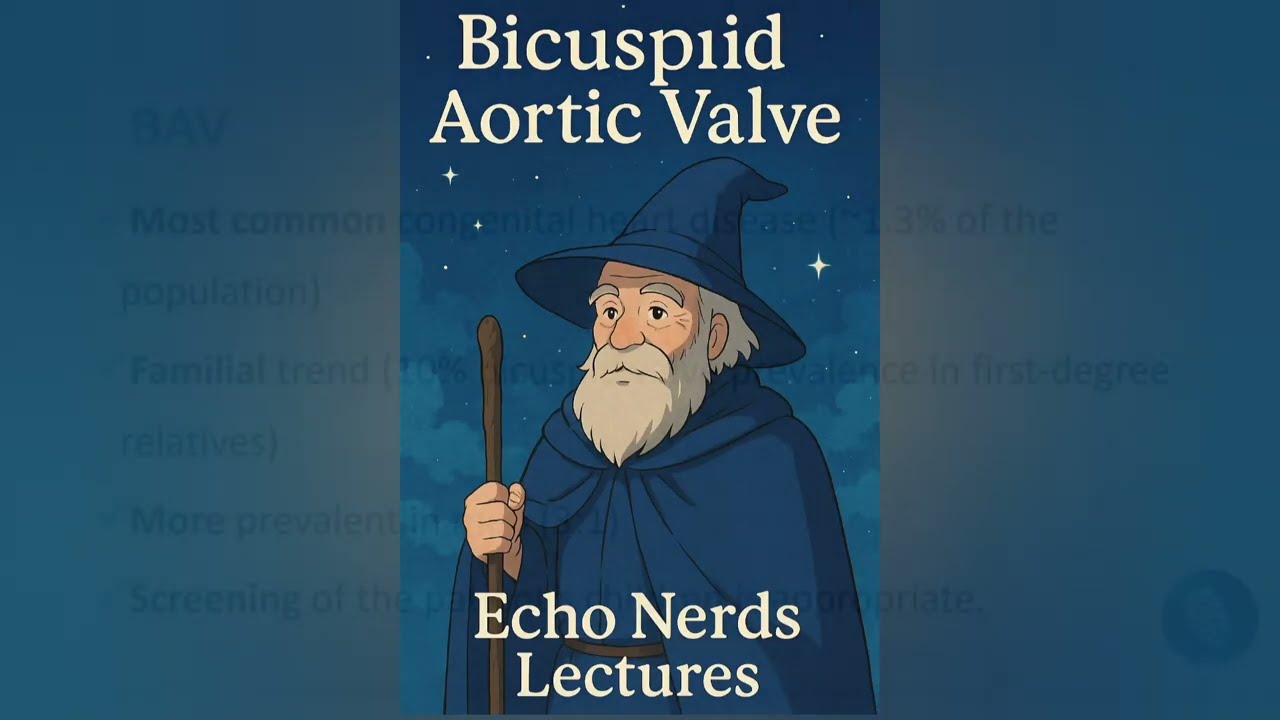 Bicuspid Aortic valve in Echocardiography
