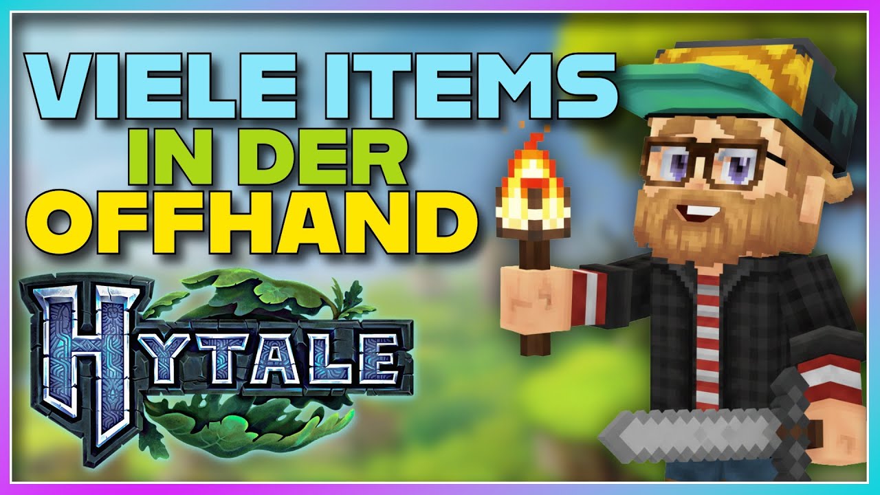 ⚡4 Items in der OFFHAND? - Hytale