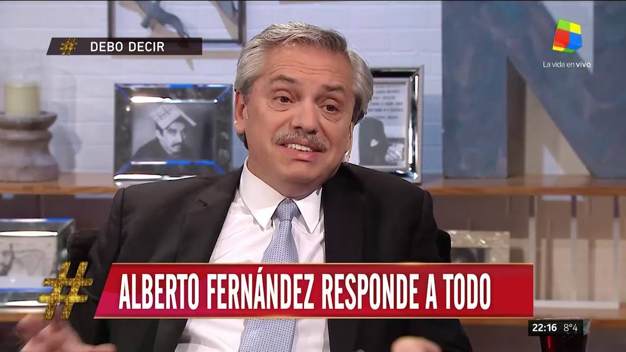 Alberto Fernández mano a mano con Luis Novaresio (Completo)