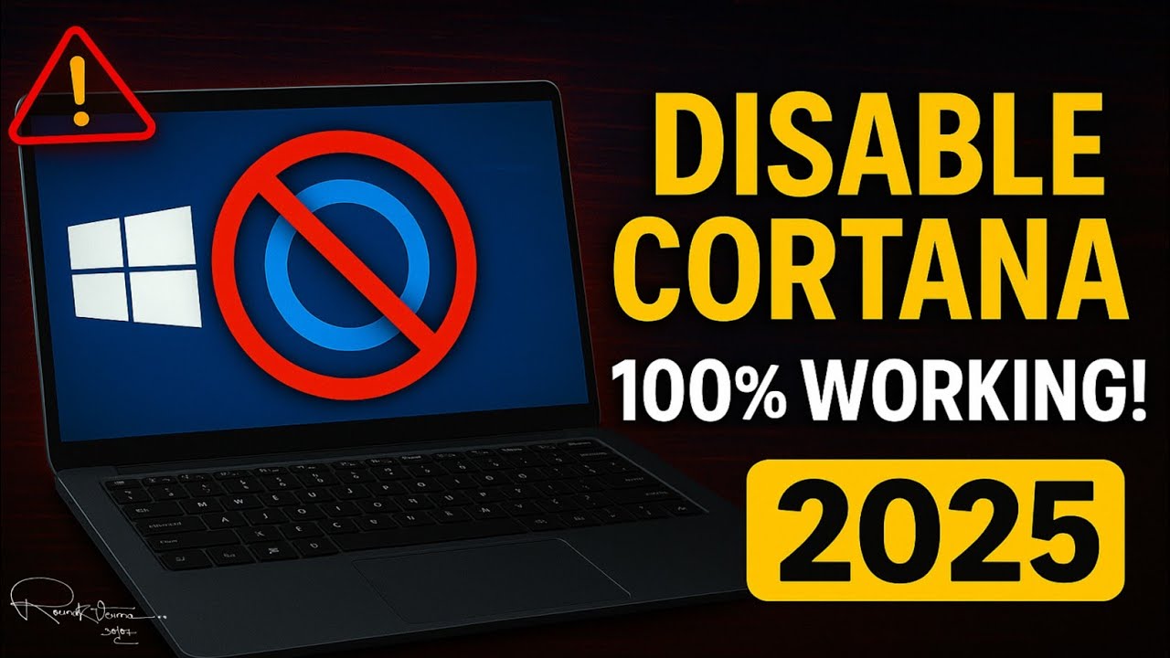 🛑 How to Disable Cortana in Windows 10 Permanently | 100% Working Method 2025