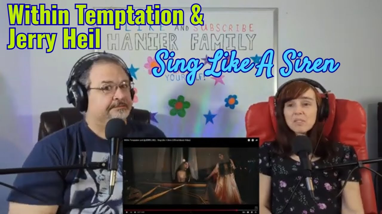 Within Temptation и Jerry Heil — Sing Like A Siren Reaction