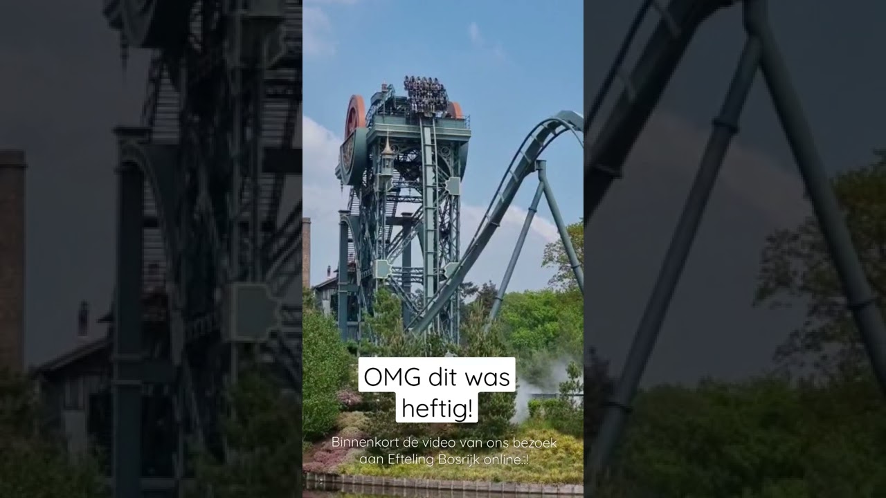BARON 1898 ACHTBAAN 🎢😱 IN DE EFTELING 🏰
