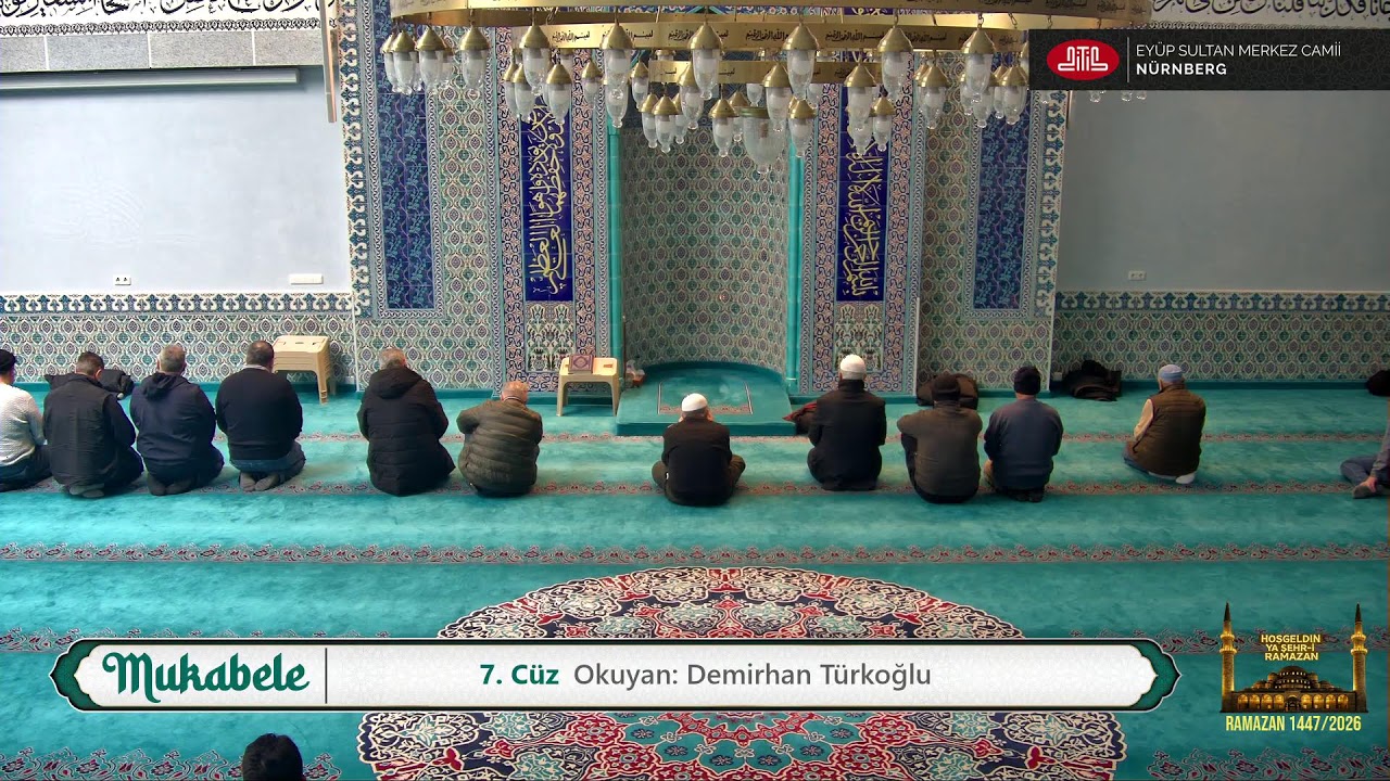 Ramazan 2026 Mukabele 7. Cüz Canlı Yayın