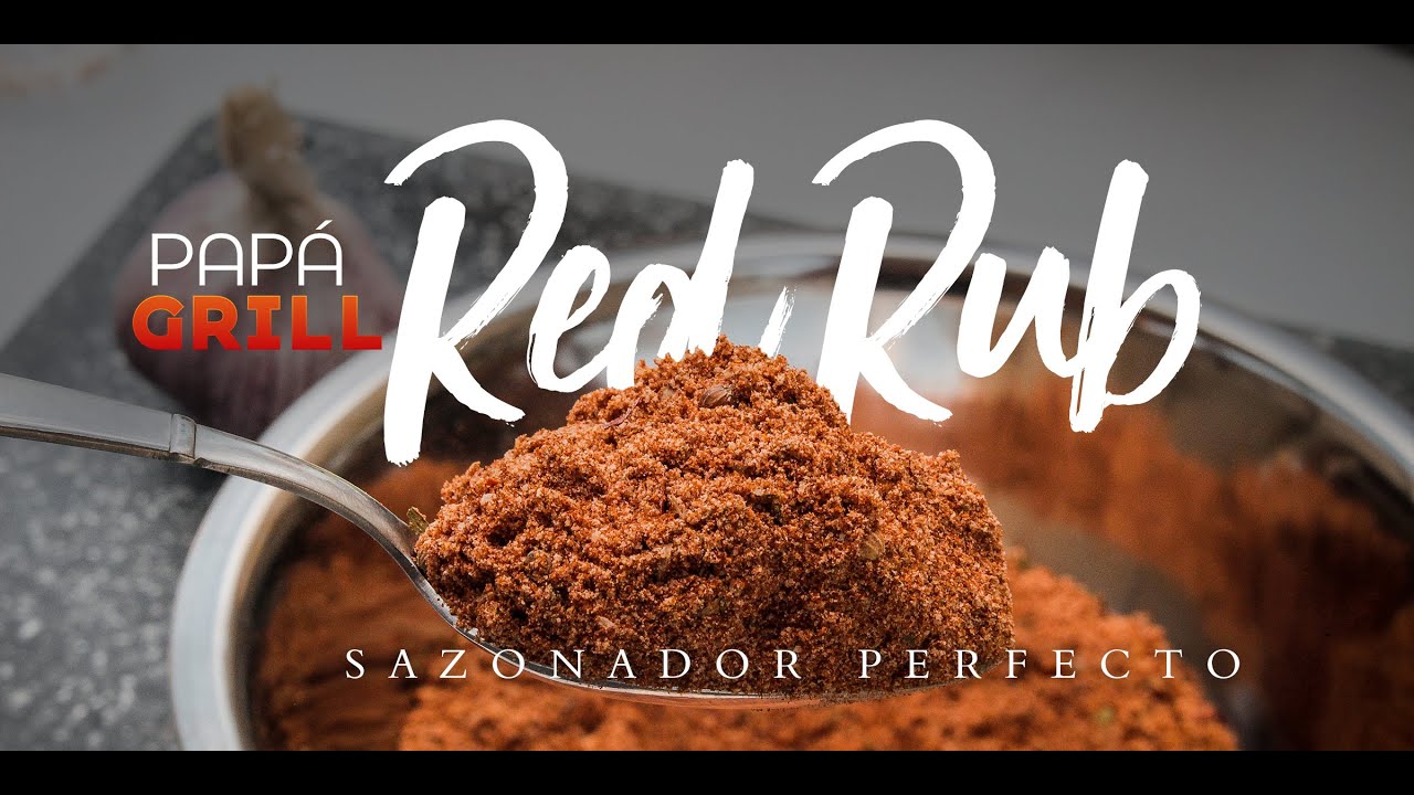 PAPA GRILL'S RED RUB! - Sazonador para todo 🔥