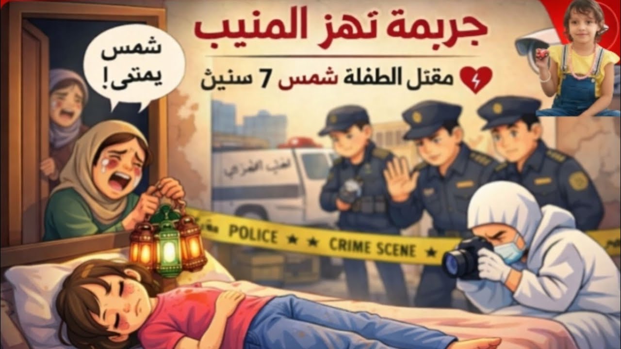 جريمه الطفله قمر في شهر رمضان تهز القلوب_طفله بريئه ضحيه جار بلا رحمه#2026 