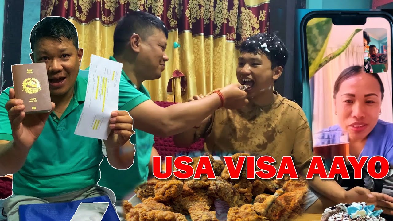 CHHORA KO USA VISA AND TICKET AAYO | Packing The Luggage @tham_thapa