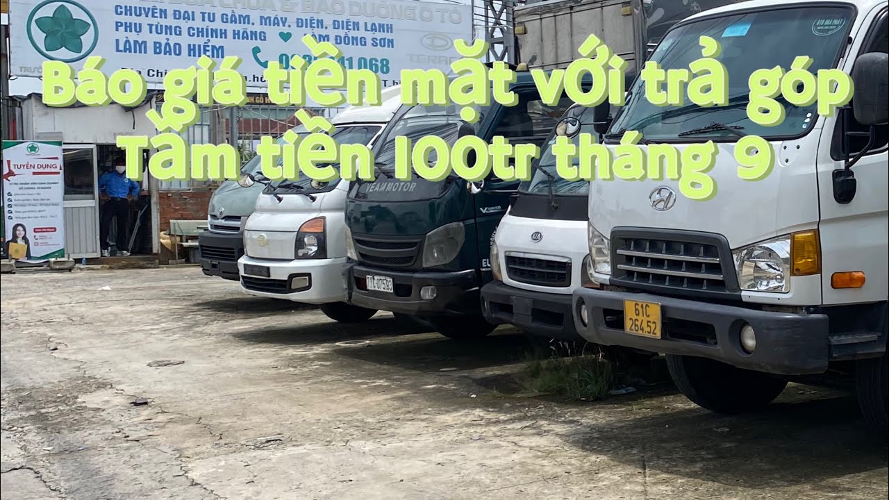 Báo giá tiền mặt với góp tầm tiền 100tr tại bãi| Hoàng Dũng| 0934-134-079