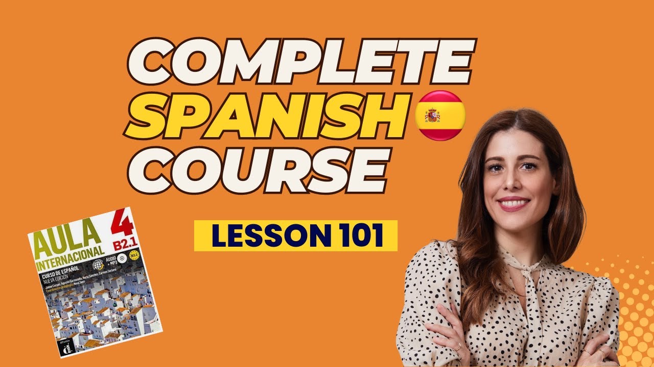 EXPRESSING FEARS in Spanish | Step by Step (FREE COURSE) w/book Aula 4 Lesson 101!