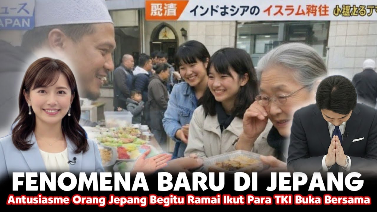 Di Viralkan TV Jepang, Kegiatan Positif TKI Buat Antusiasme Orang Jepang Belajar Islam Begitu Kuat