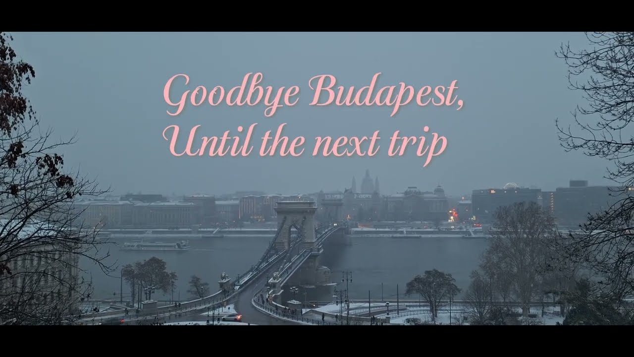The first trip of the year 2026 (Budapest)